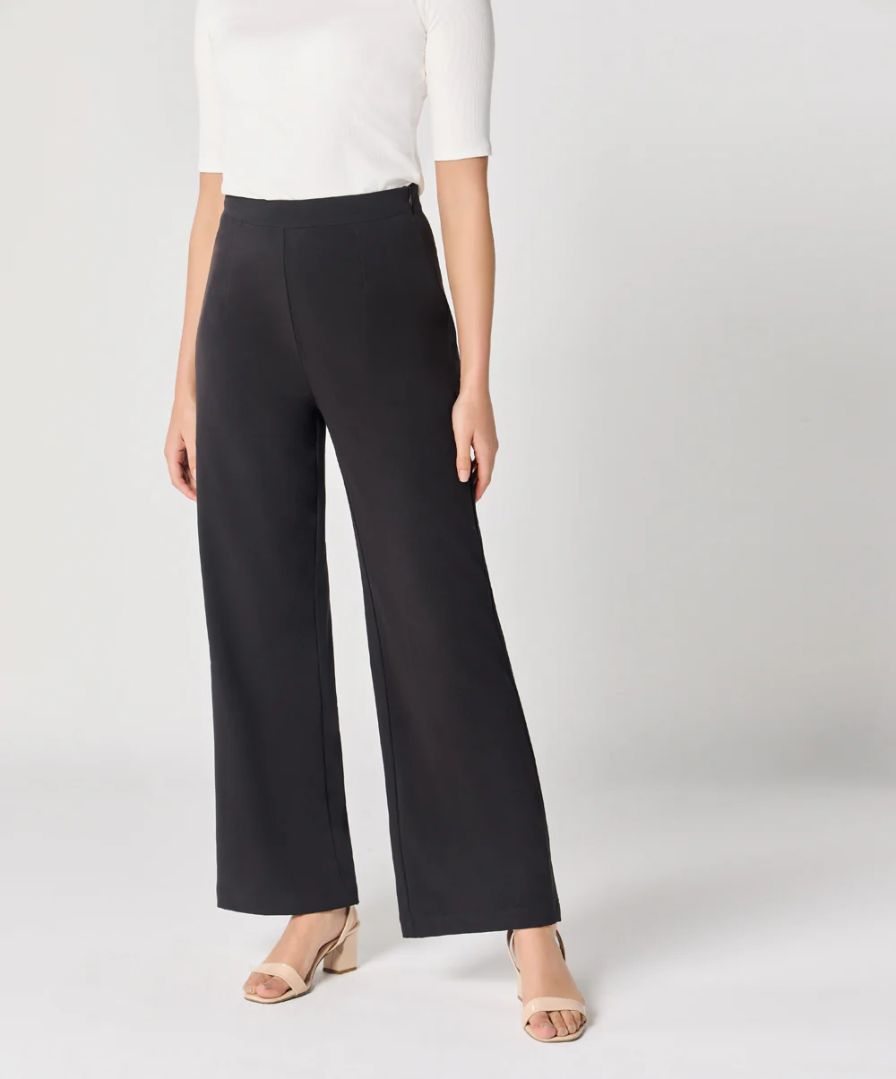 Black Flared Formal Pant - Image 5