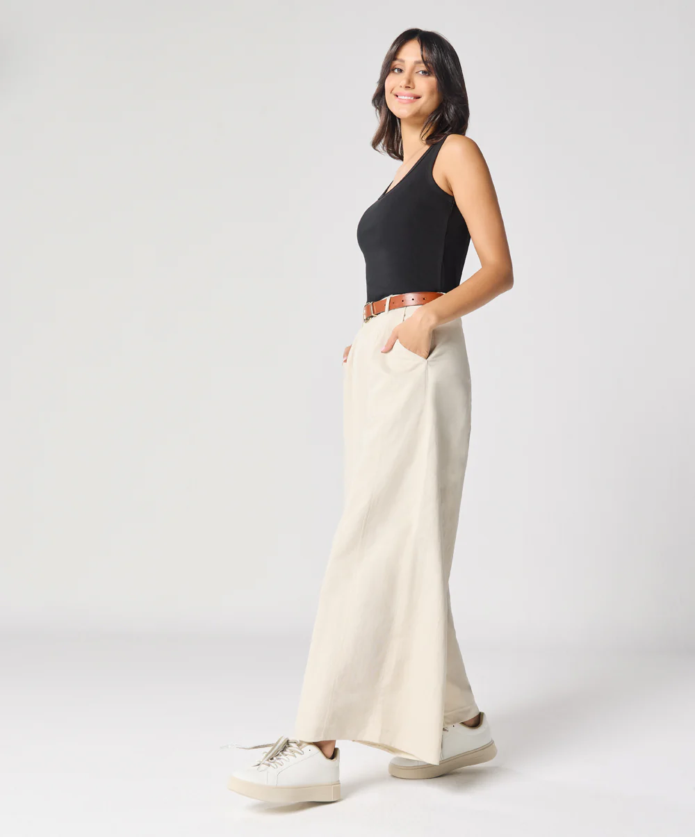 Black Rib Cami Top - Image 6