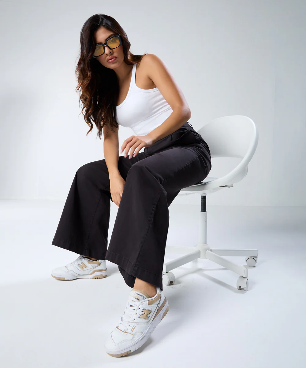 Black Twill Pant (Long length) - Image 4
