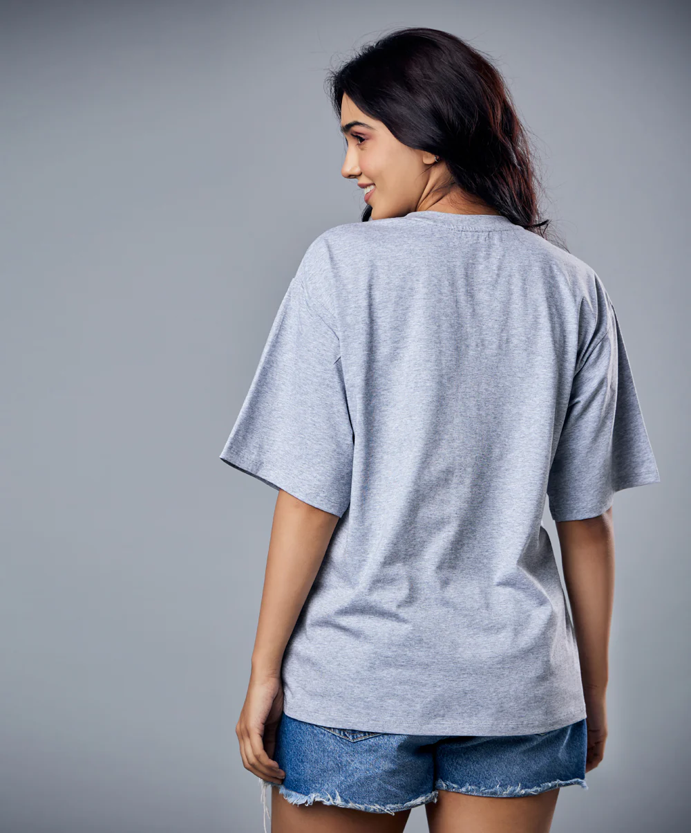 Butterfly Printed Oversized Tshirt - Image 6
