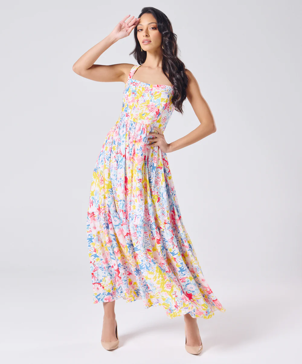Printed Summer Dress - Image 2