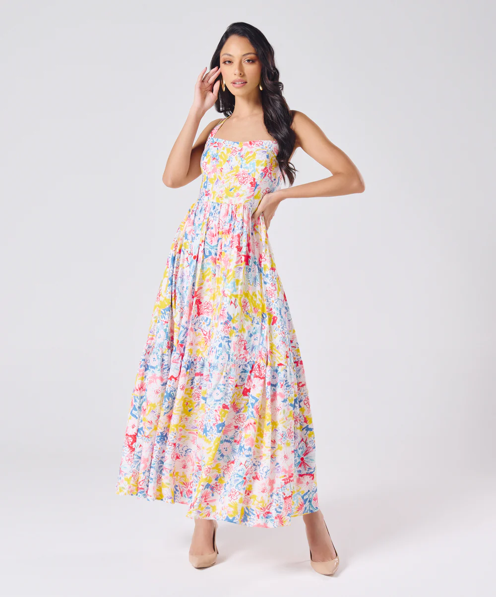 Printed Summer Dress - Image 4