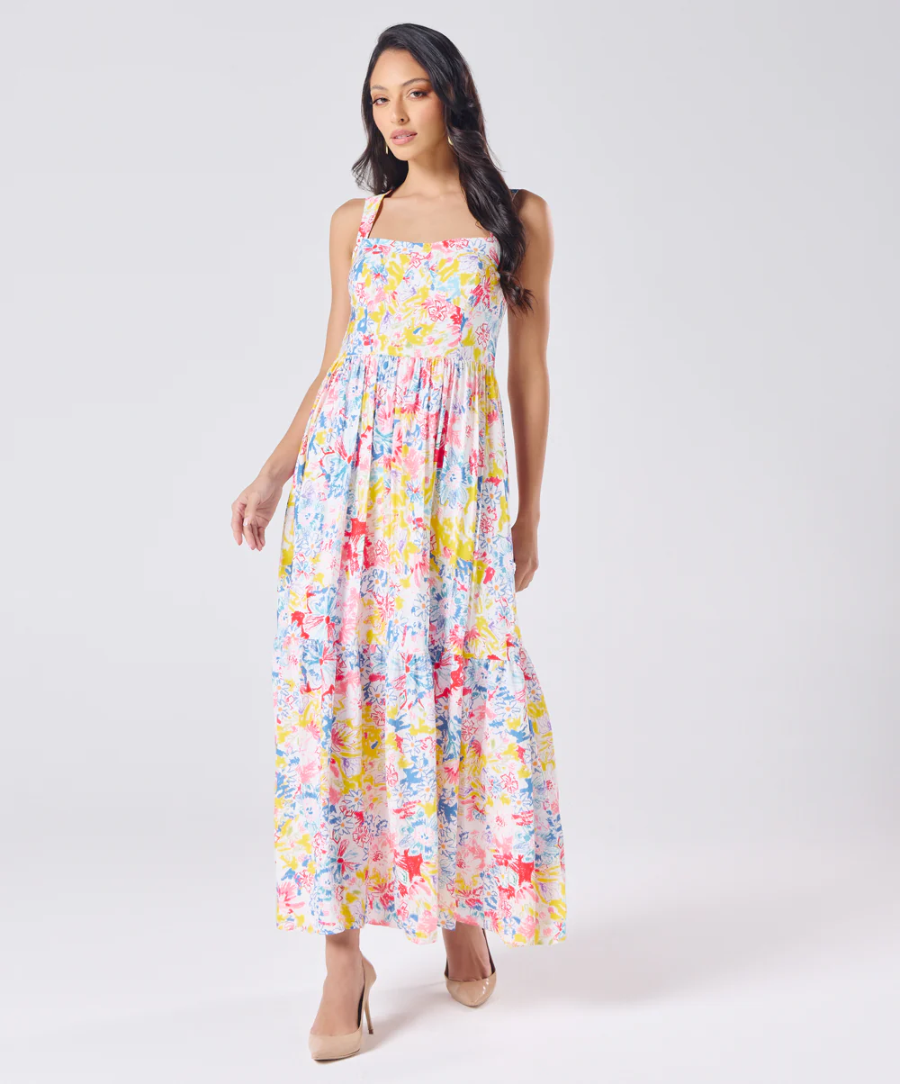 Printed Summer Dress - Image 7