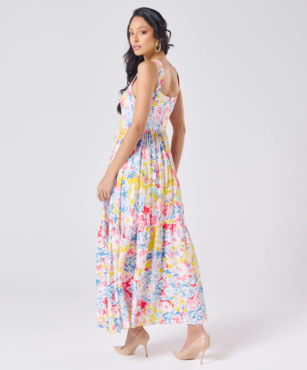 Printed Summer Dress - Image 9