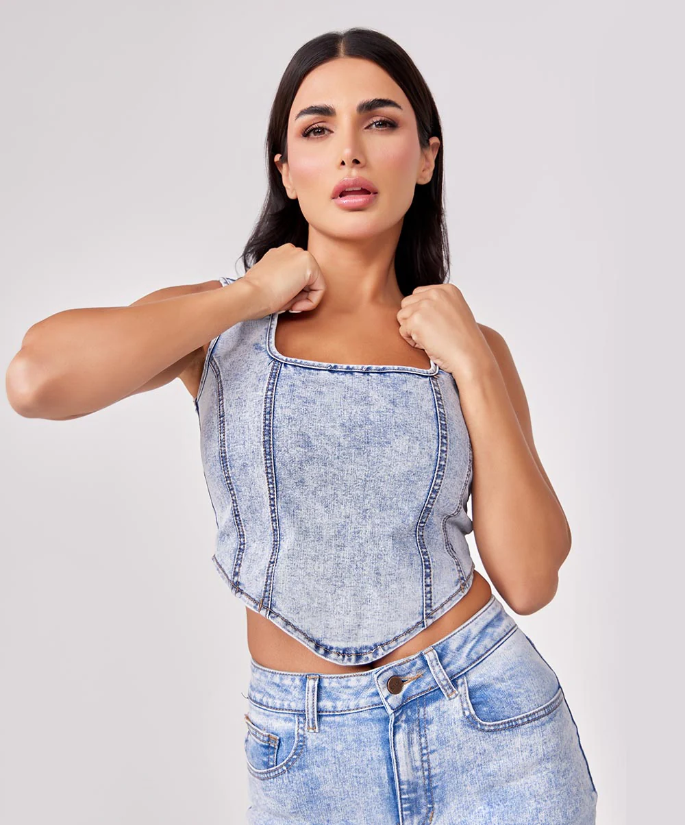 Denim Top - Image 2