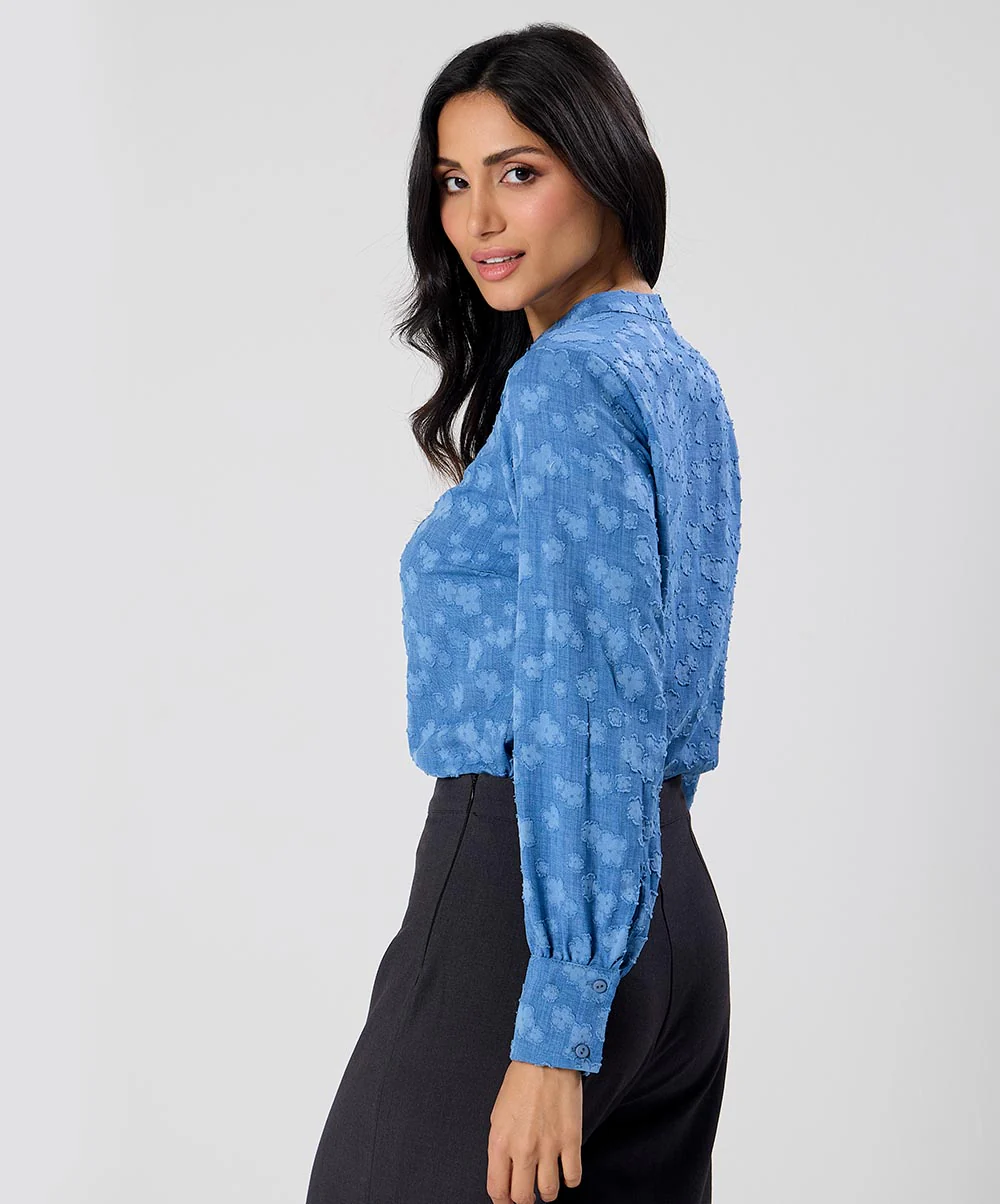 Detailed Long Sleeve Top - Image 6