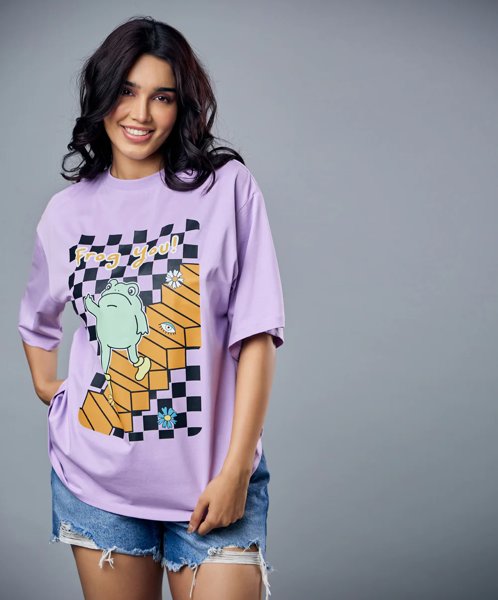 Frog You Oversized Tshirt - Image 3