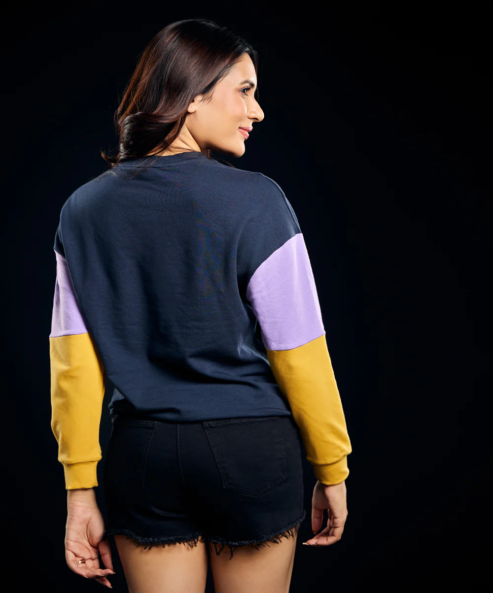 Long Sleeve Crew Neck Oversized Tshirt - Image 5