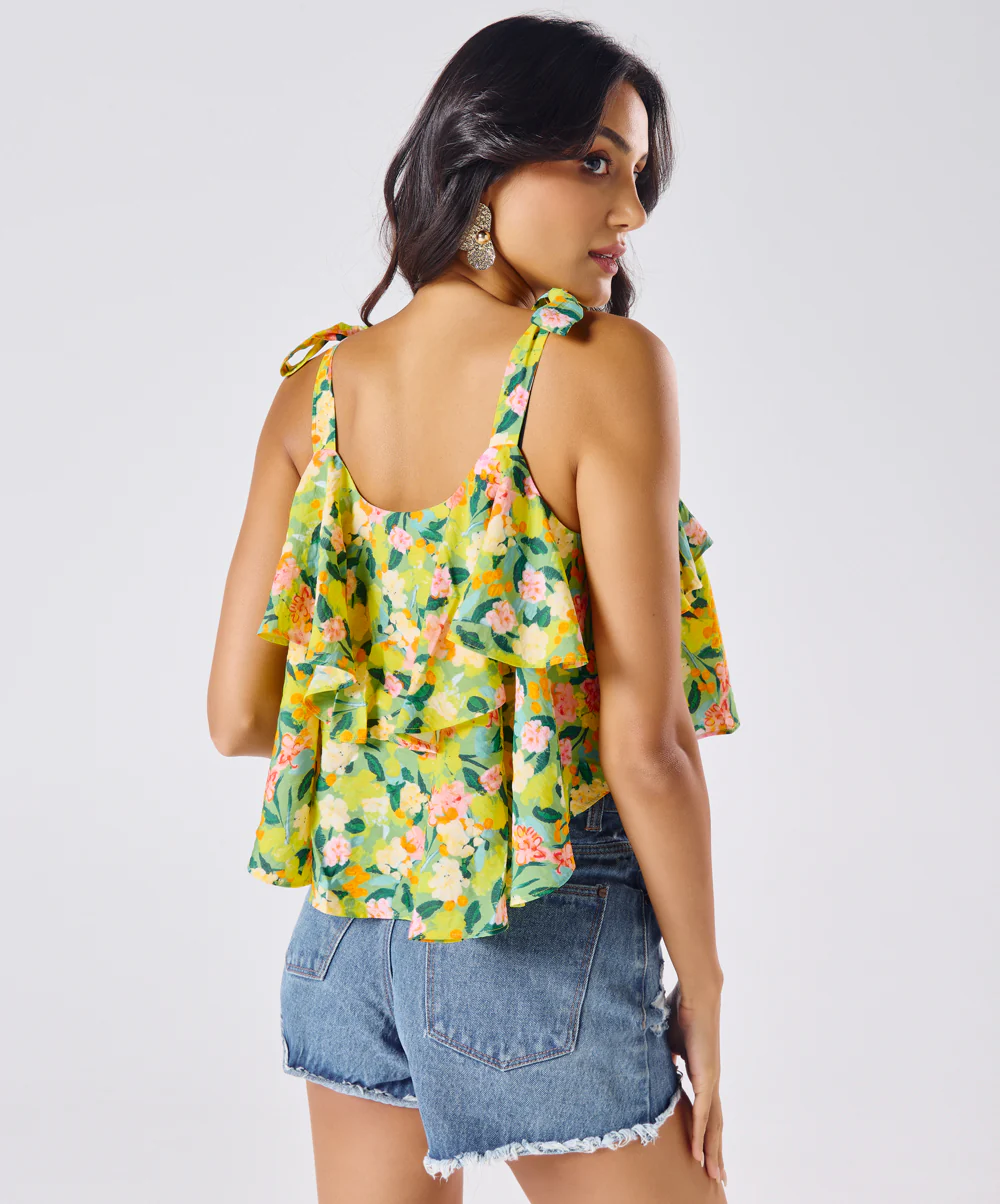 Mini Printed Top - Image 4