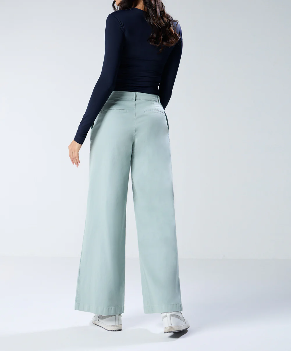 Mint Green Twill Pant (Long length) - Image 8