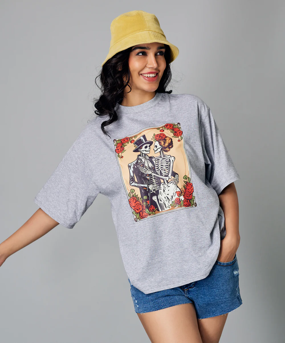 Oversize Grey Marl TShirt - Image 2