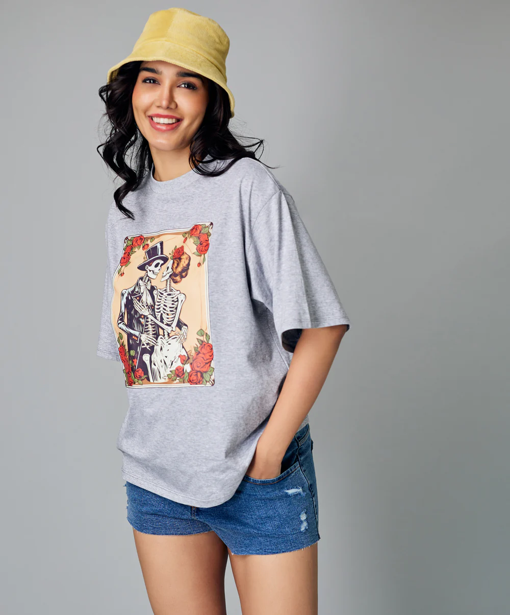Oversize Grey Marl TShirt - Image 3