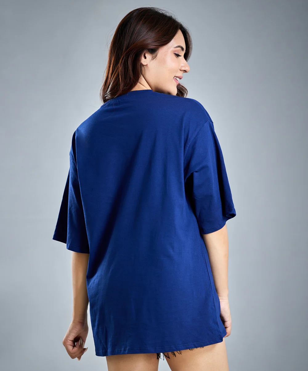 Oversize Navy T-Shirt - Image 4