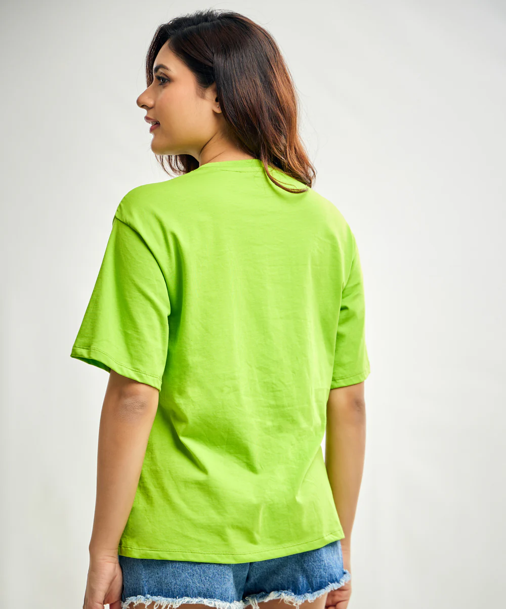 Oversized Green Tshirt - Image 3