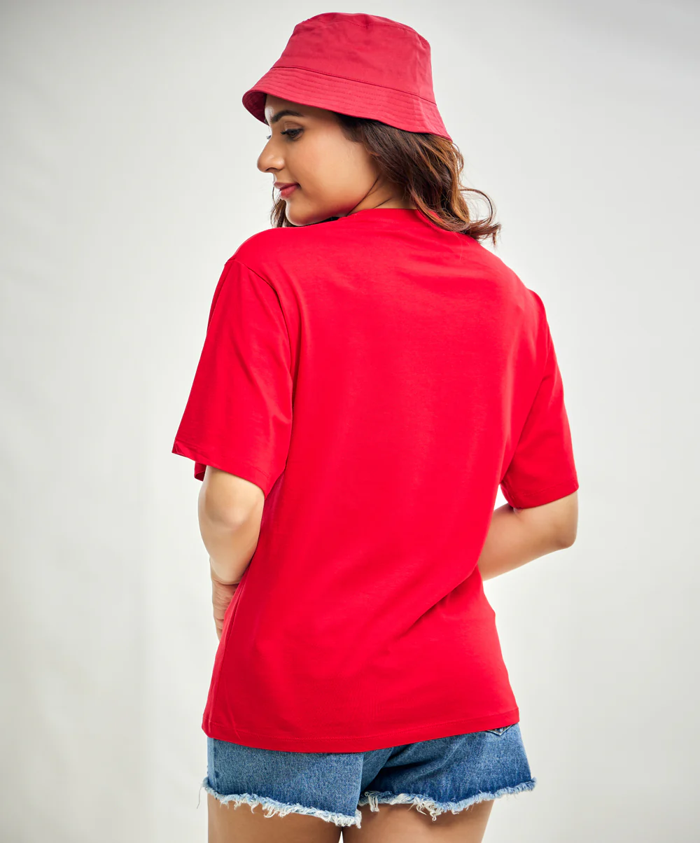 Oversized Red Tshirt - Image 5