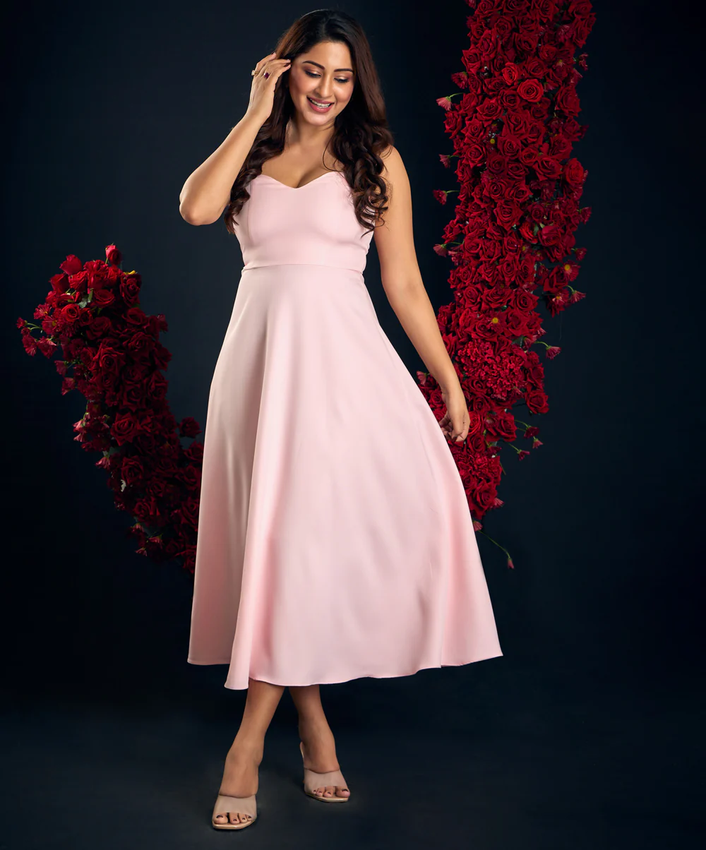 Pastel Pink Tube Dress