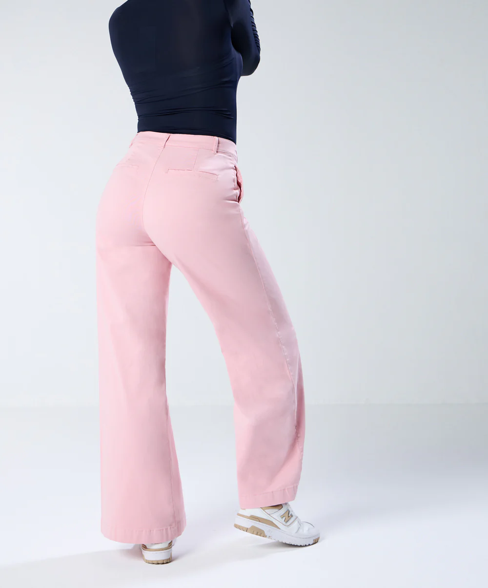 Pink Pleated Pant (Short length) - Image 8