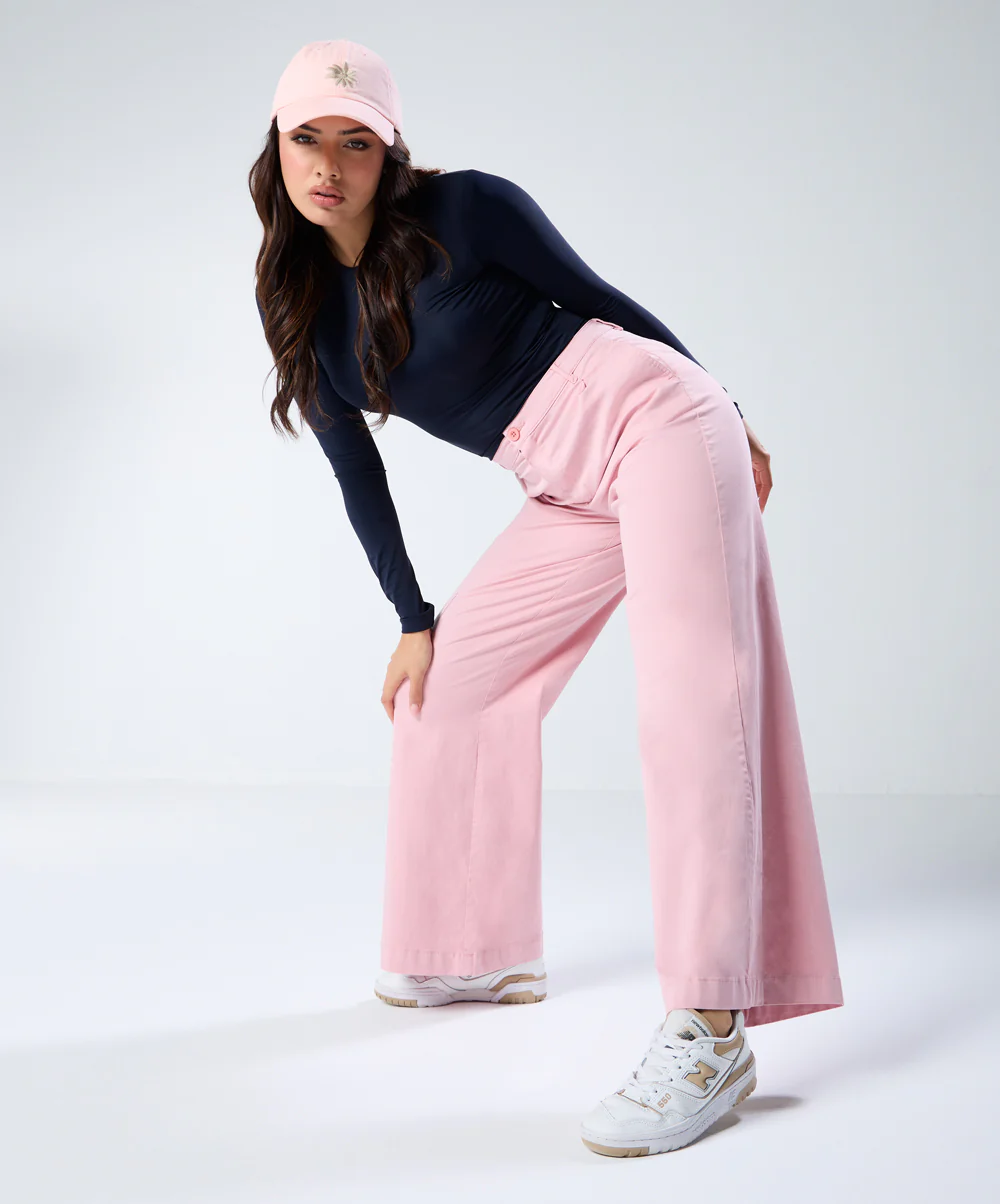 Pink Pleated Pant (Short length) - Image 4