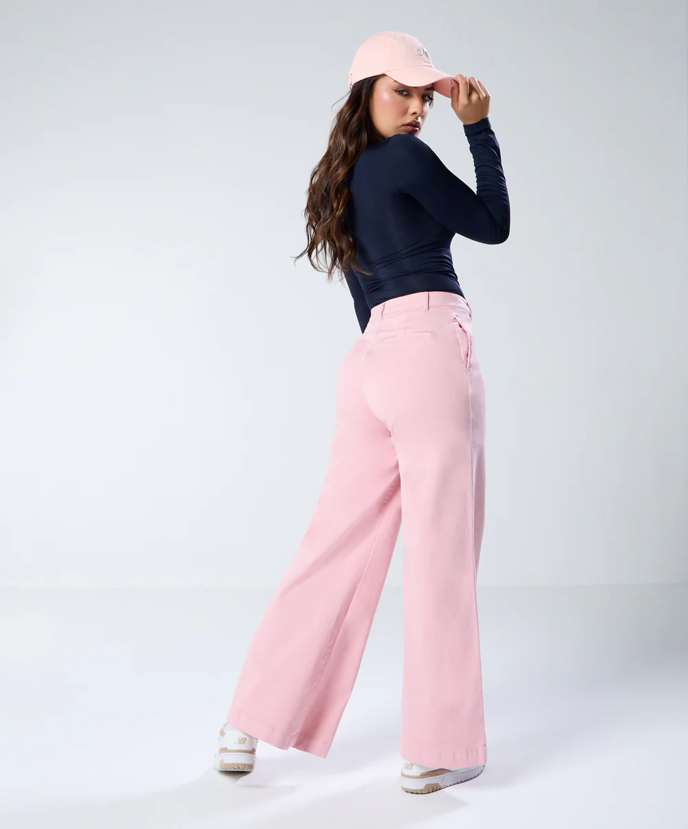 Pink Pleated Pant (Short length) - Image 5