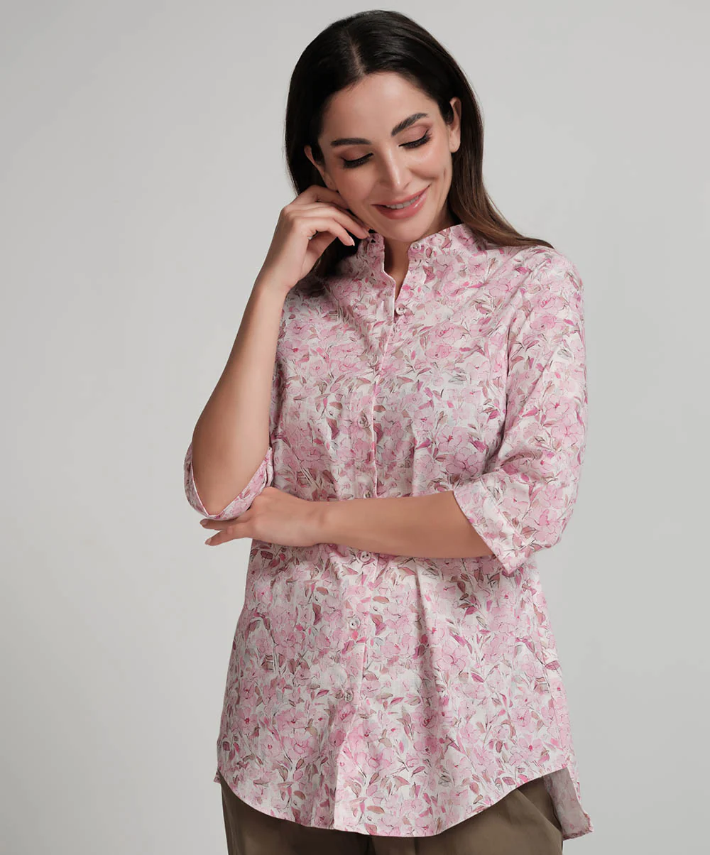Printed Kurtha Top - Image 2
