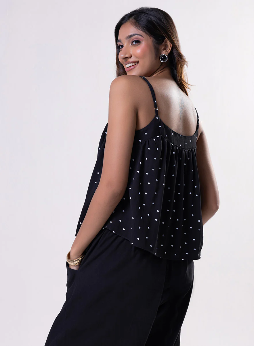 Strappy Cotton Top - Image 5