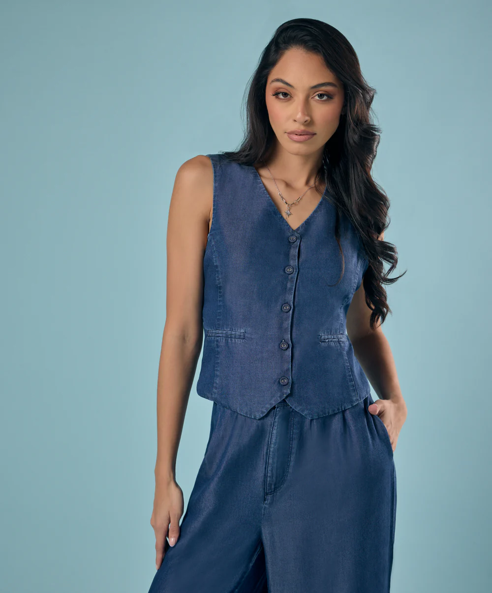 Tencel Waist Coat