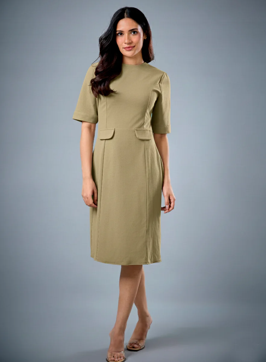 Two Flapped Shift DHR Dress