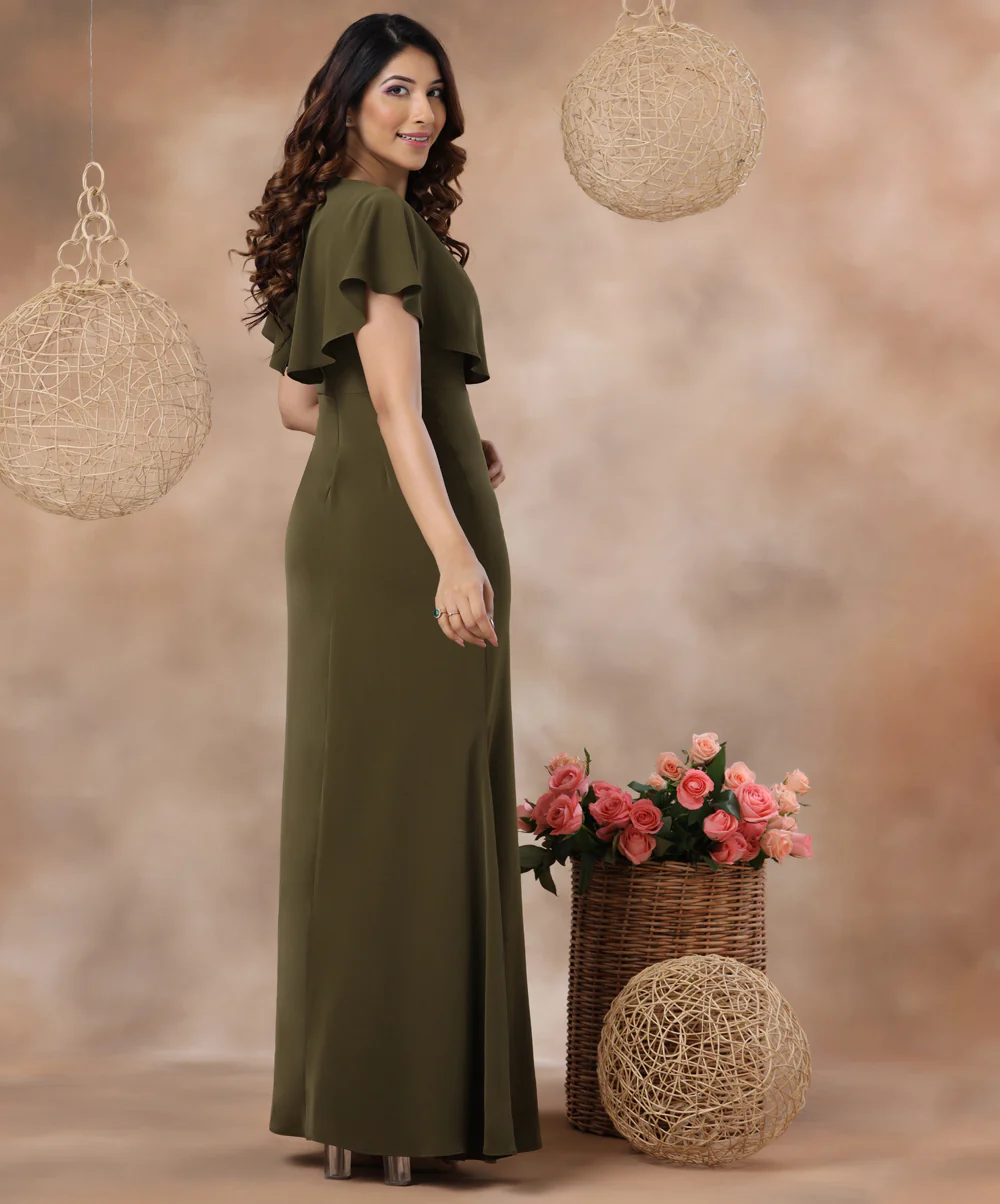 Two Tiered Chiffon Maxi - Image 3
