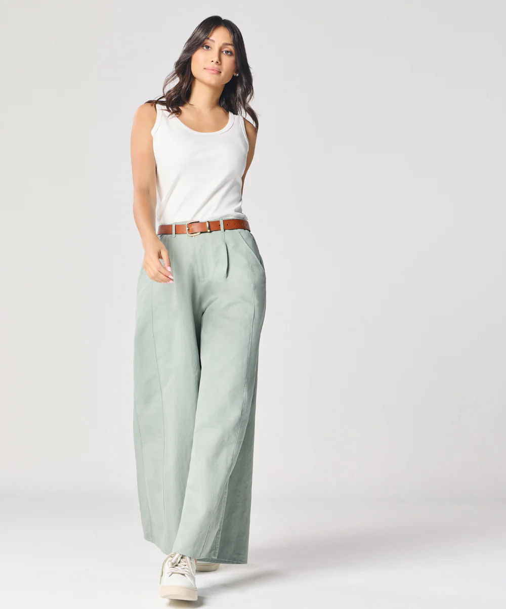 White Rib Cami Top - Image 8