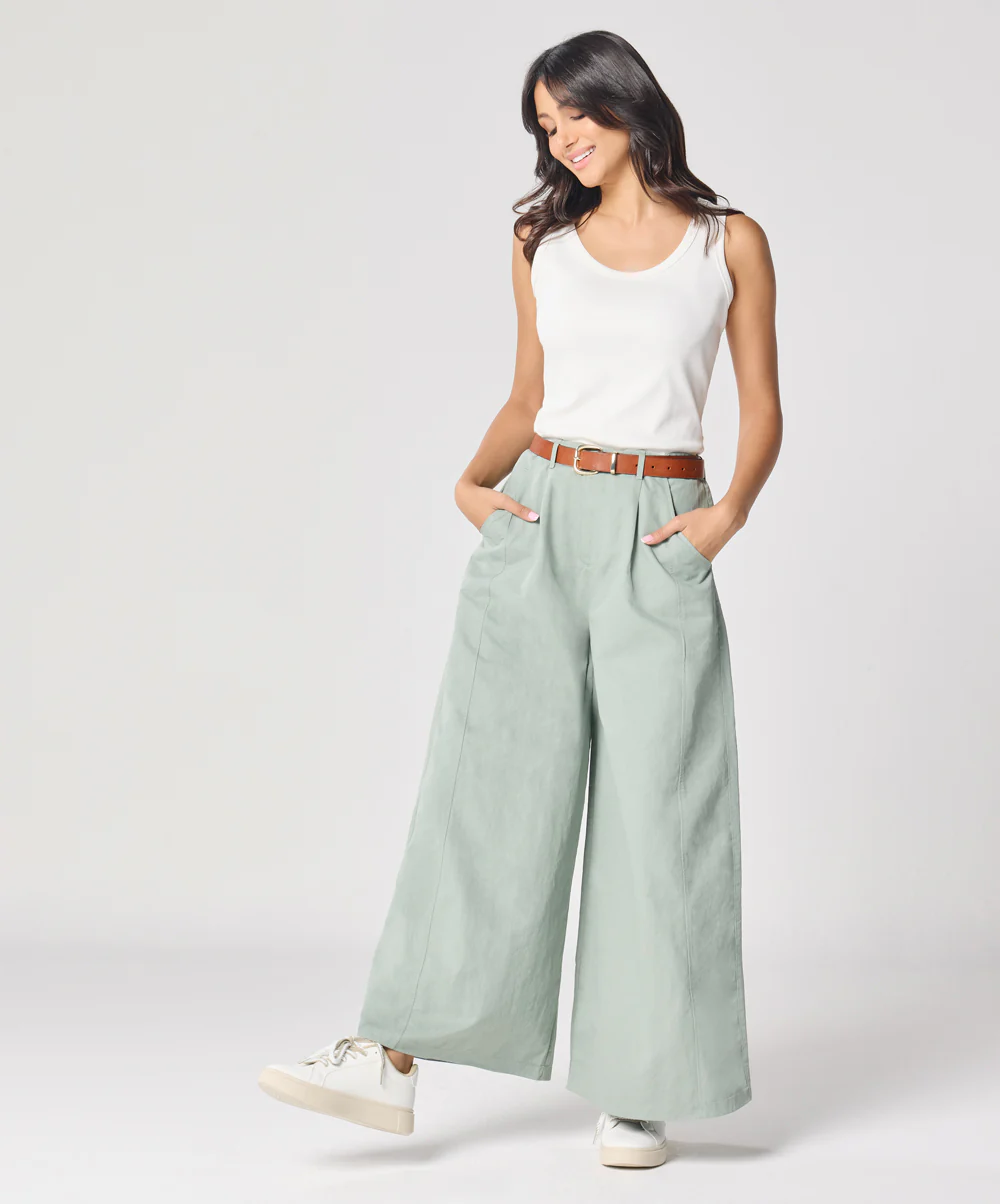 White Rib Cami Top - Image 9