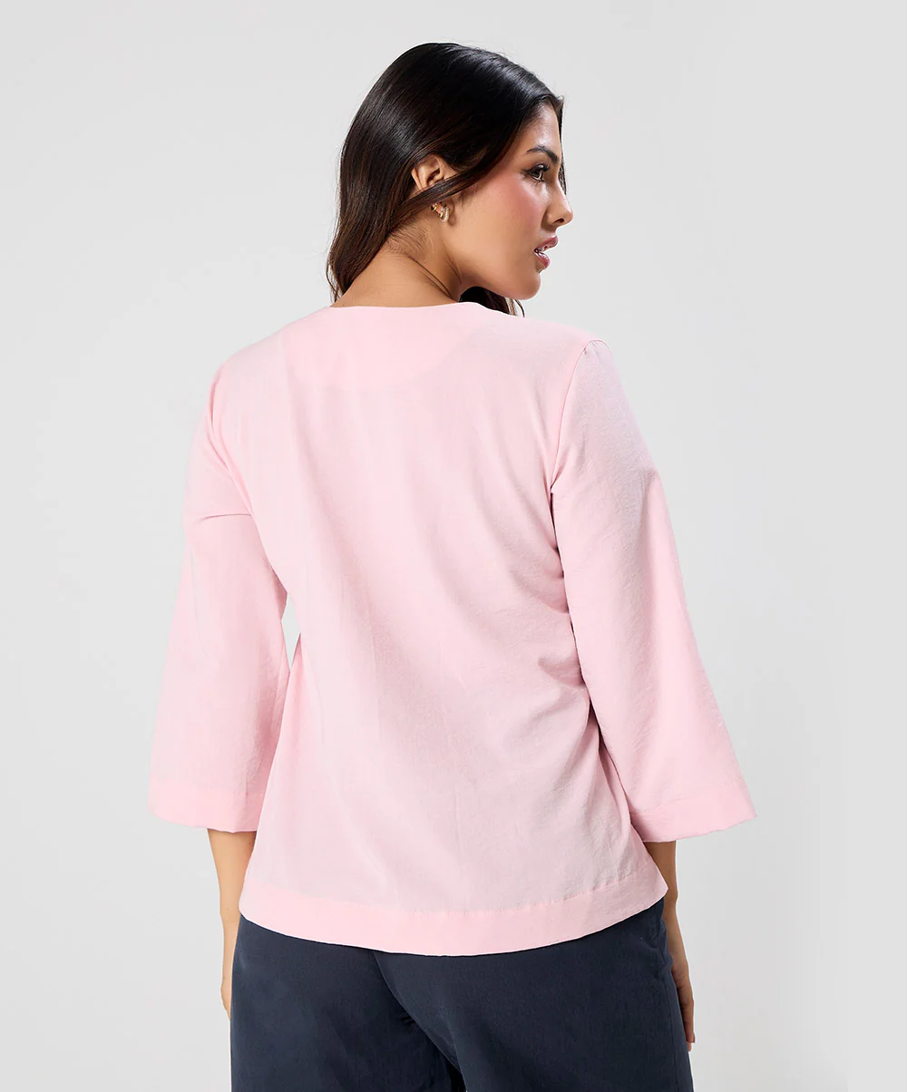 Wrap Around Vneck Top - Image 4